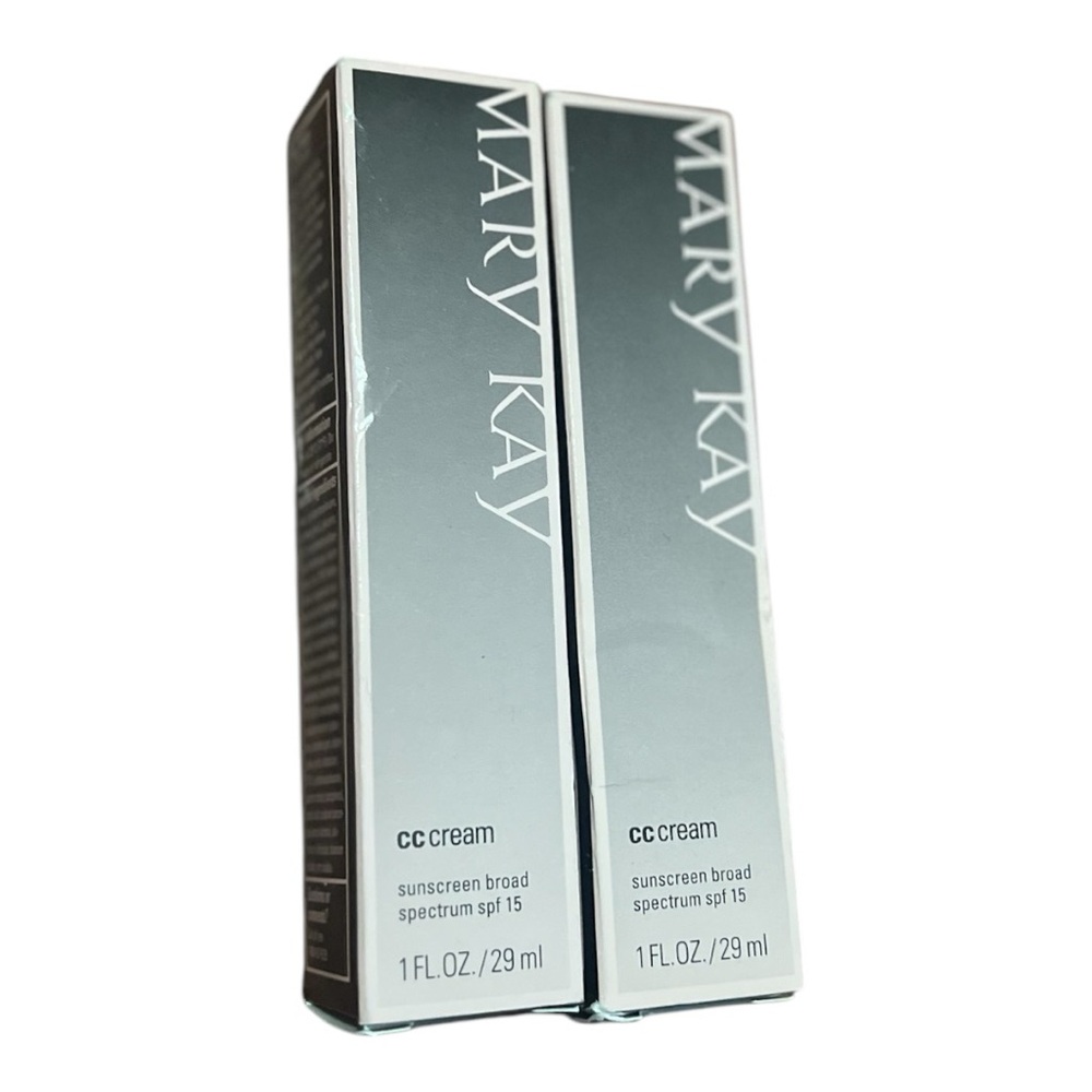 Mary Kay 2 Pack CC Cream Sunscreen Broad Spectrum SPF 15